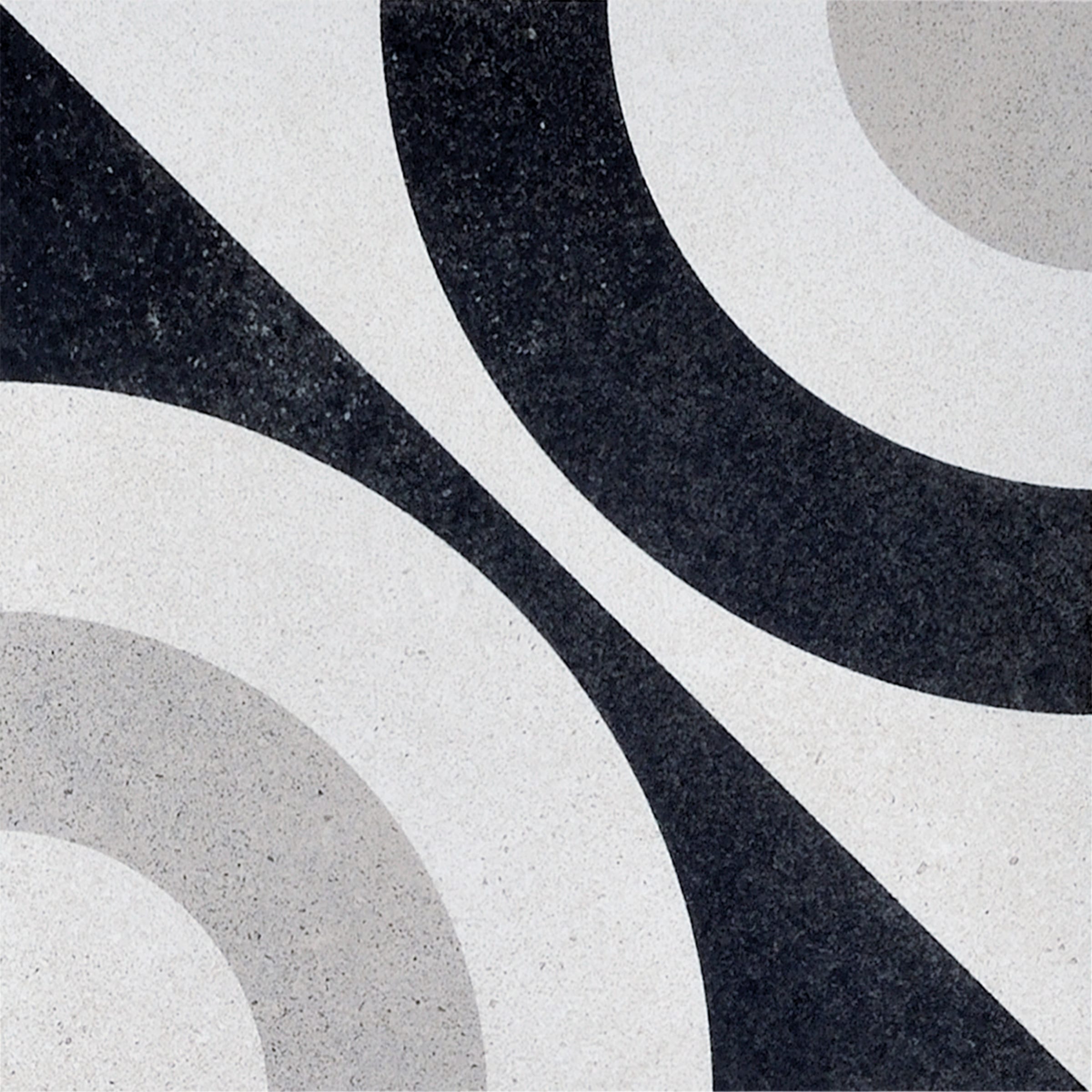 Cementine Black & White Mix 20 × 20