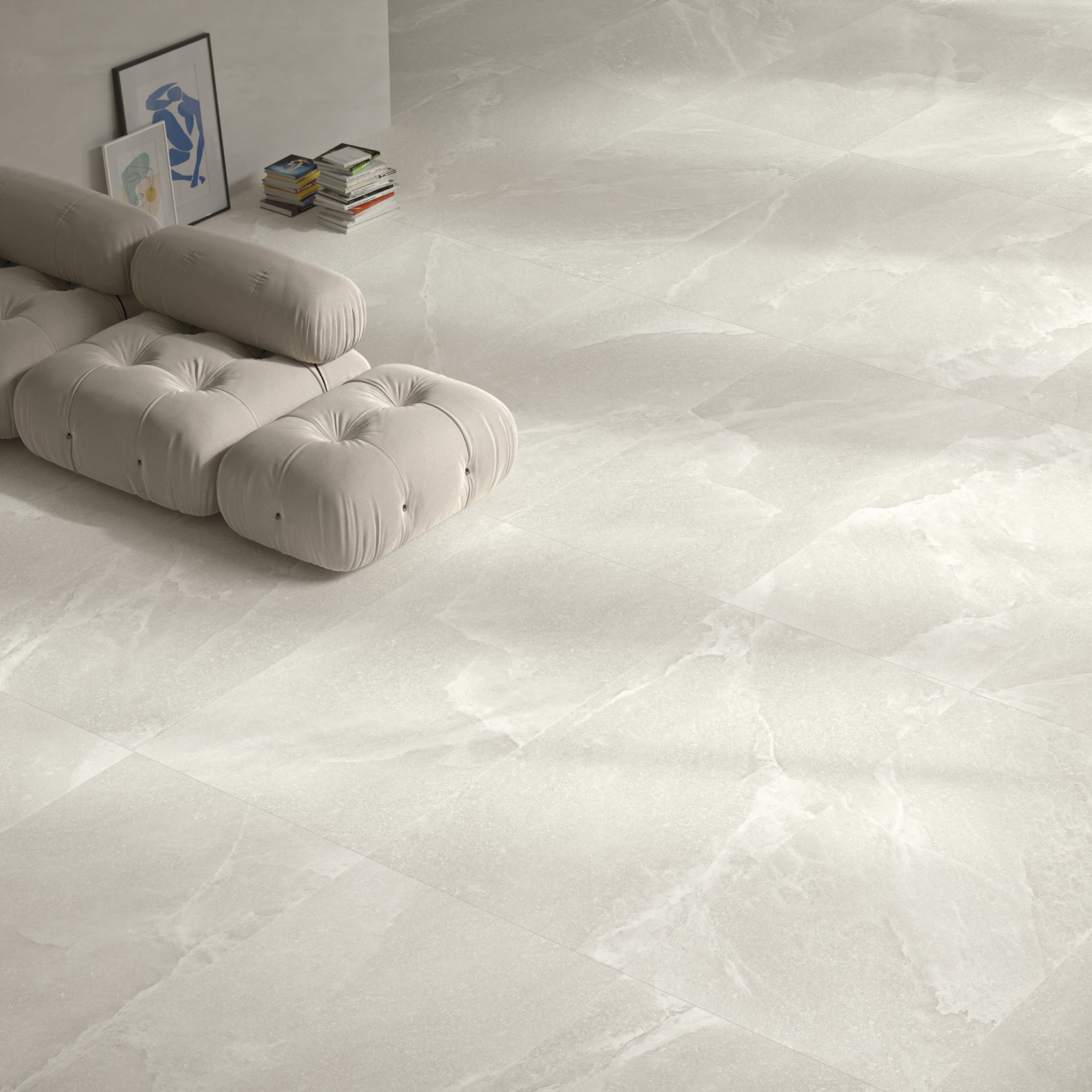 Salt Stone White Pure 90 × 180