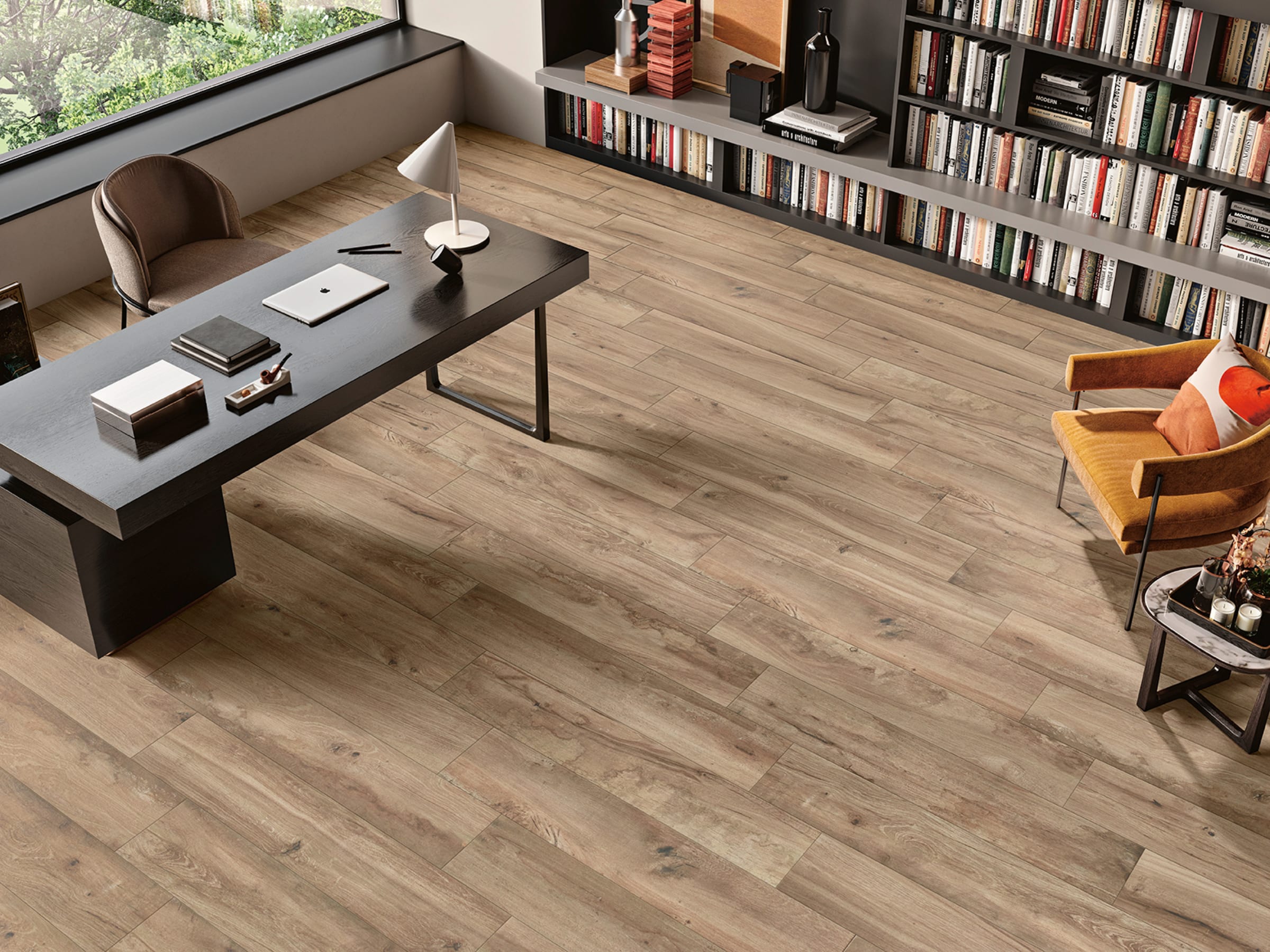 Wooden Dark Beige 20 × 100