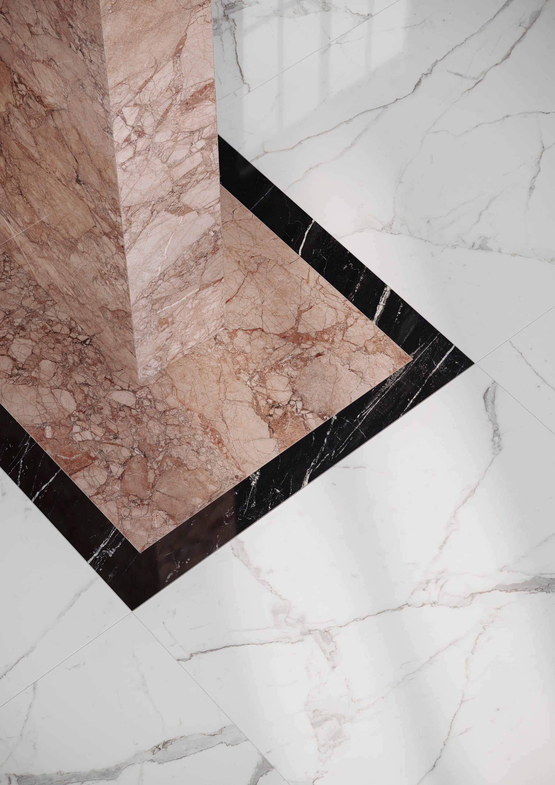 Incanto Statuario Glossy 75 × 150