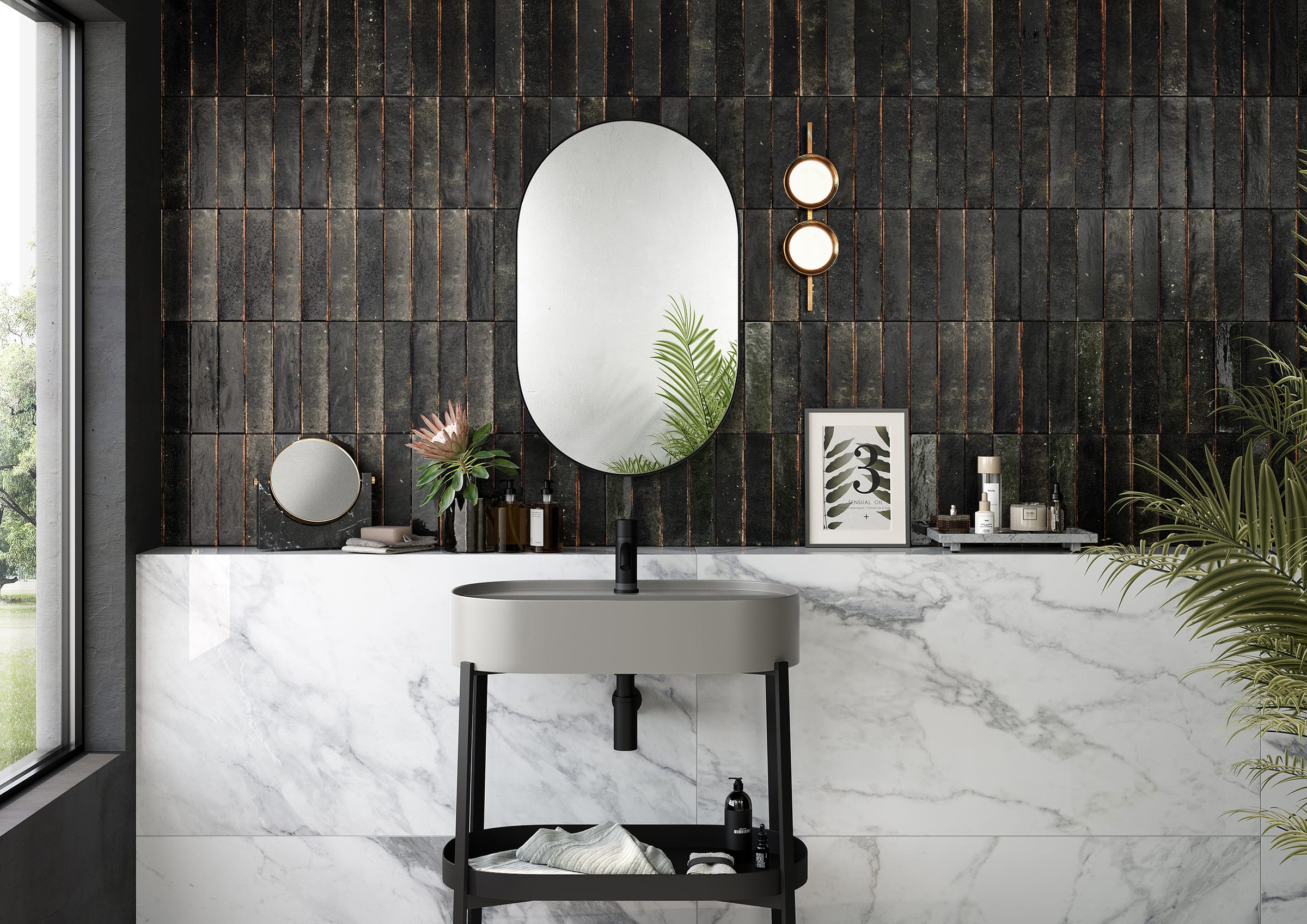 Noho Black 6 × 25 / Soho Black 6 × 25