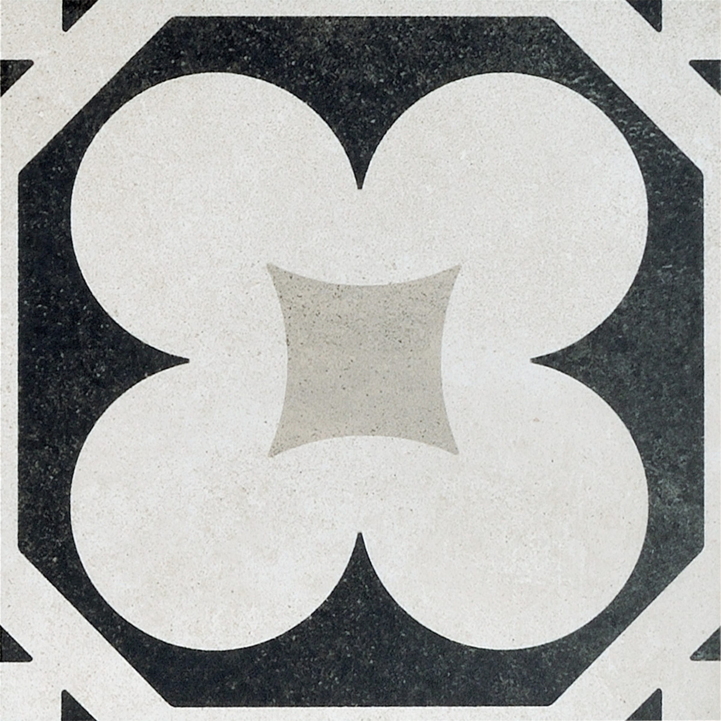 Cementine Black & White Mix 20 × 20