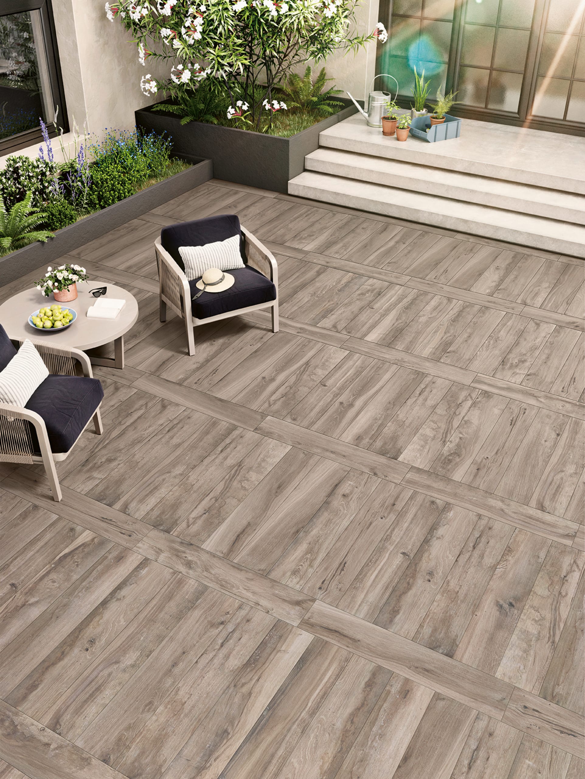 Wooden Tortora Anti Slip 20 × 100