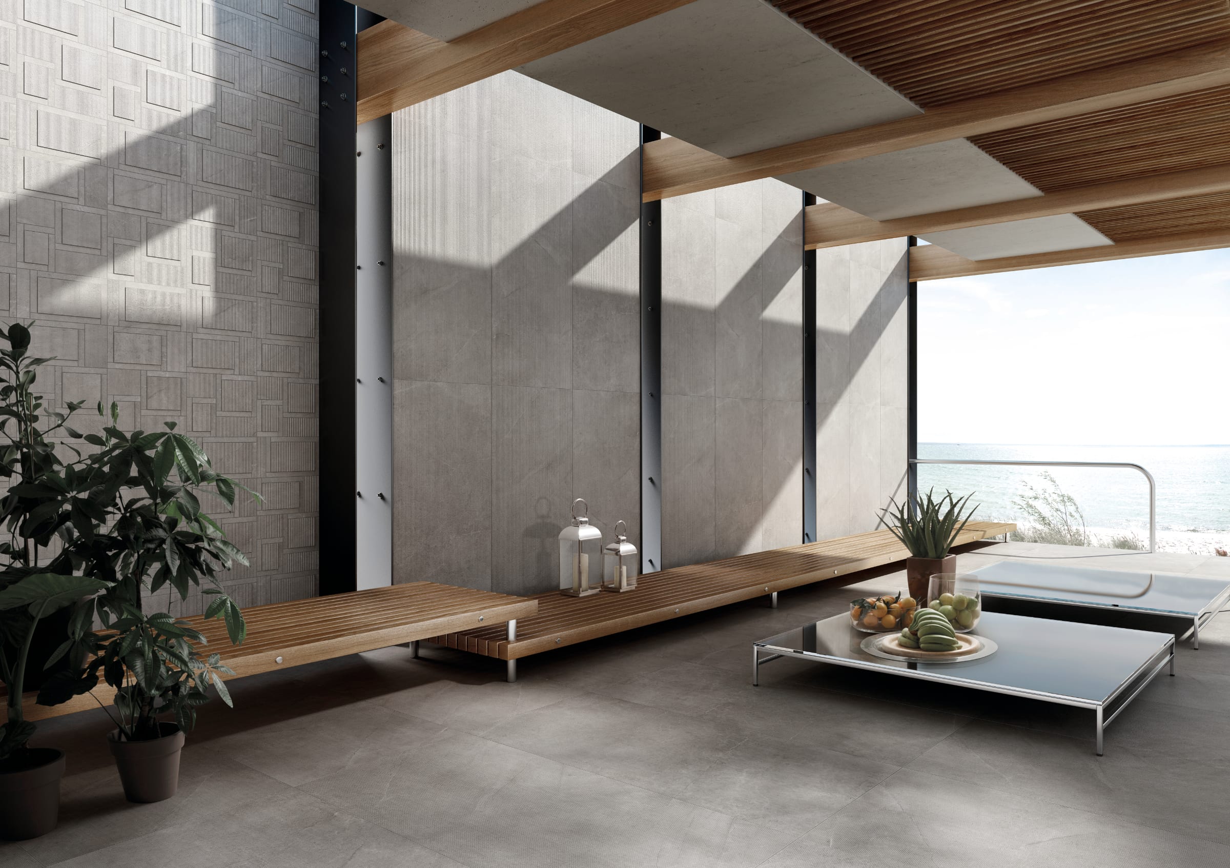 Lastra Grey Strutturato 60 × 120