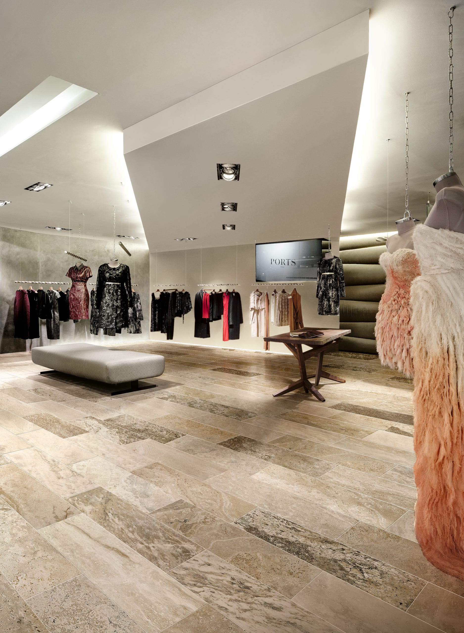 Stone Mix Travertino Cream 60 × 120