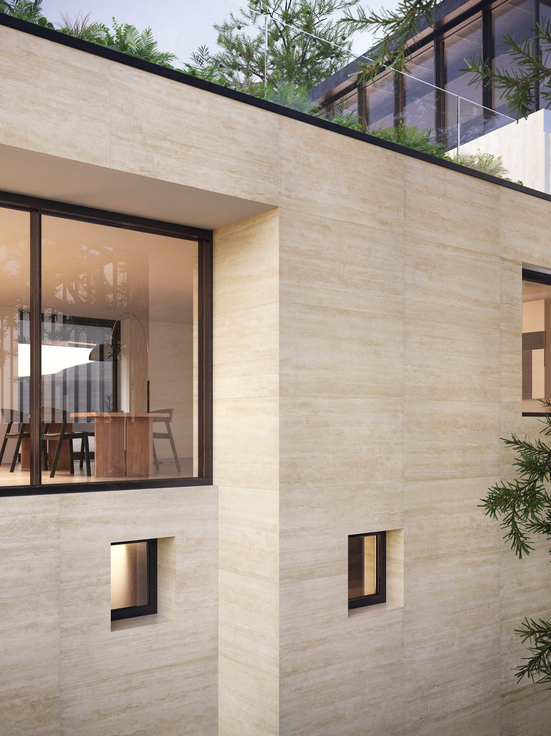 Travertino Beige 75 × 150